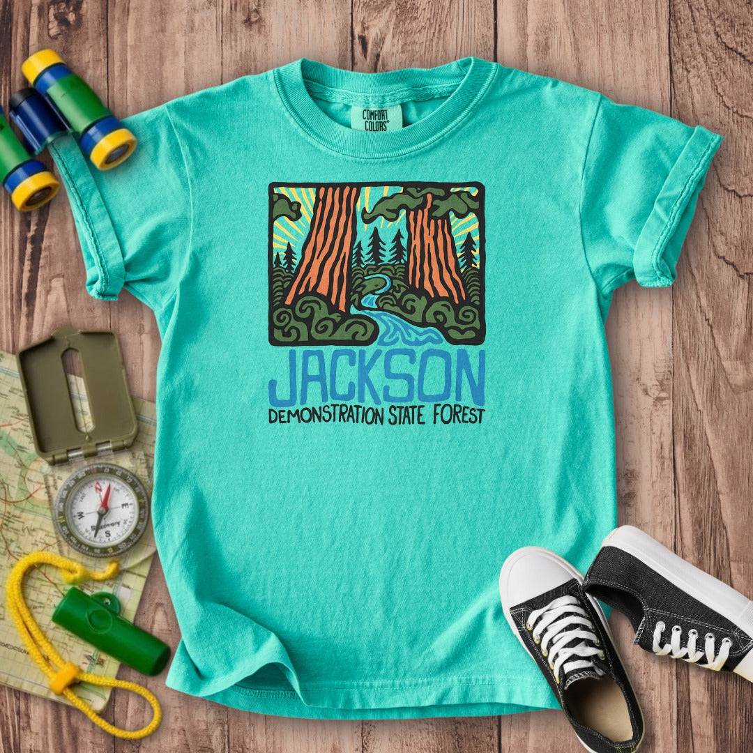 Jackson Demonstration State Forest Kids Cotton T-Shirt