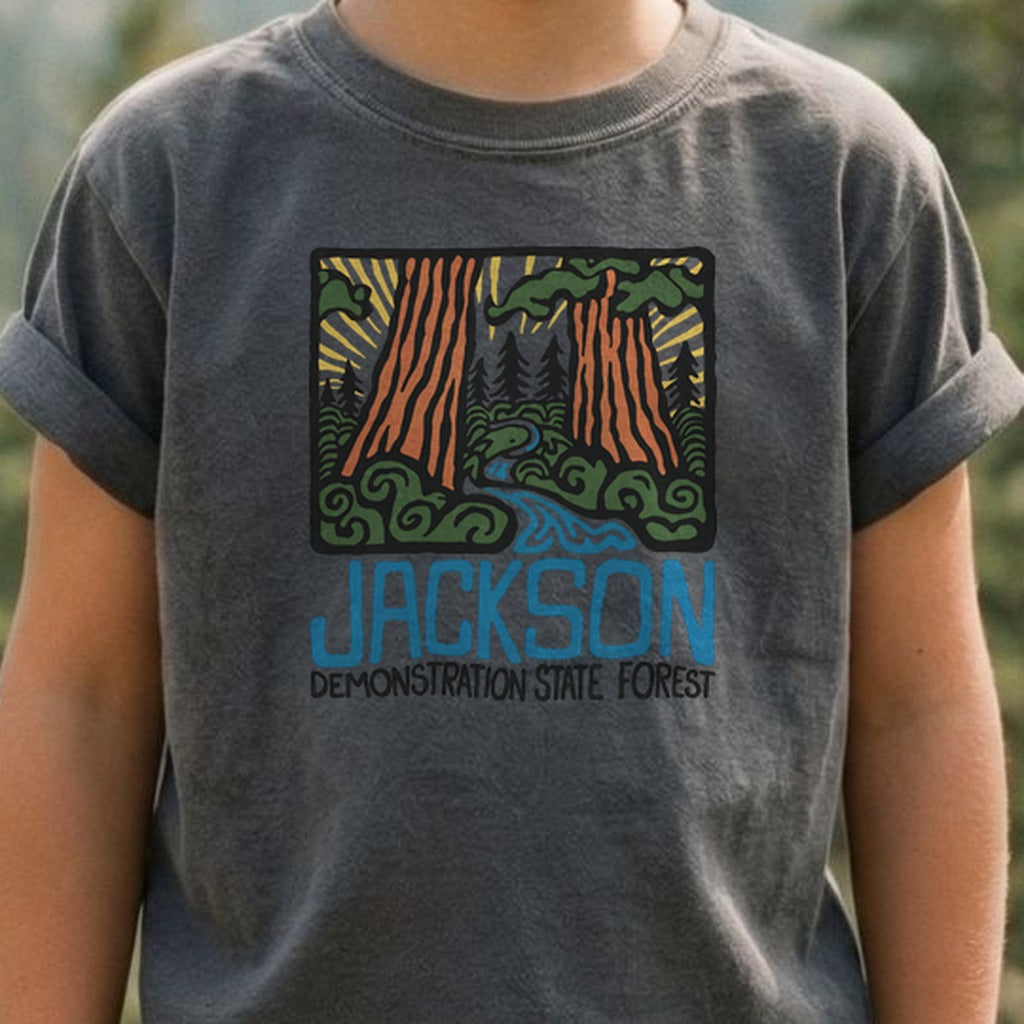 Jackson Demonstration State Forest Kids Cotton T-Shirt