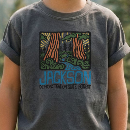 Jackson Demonstration State Forest Kids Cotton T-Shirt
