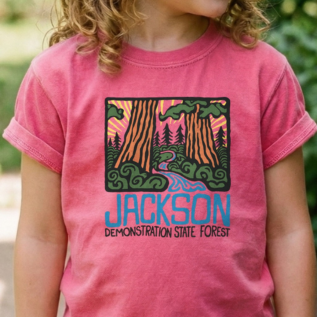 Jackson Demonstration State Forest Kids Cotton T-Shirt