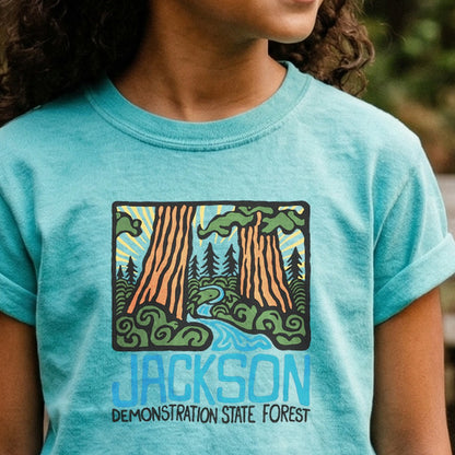 Jackson Demonstration State Forest Kids Cotton T-Shirt