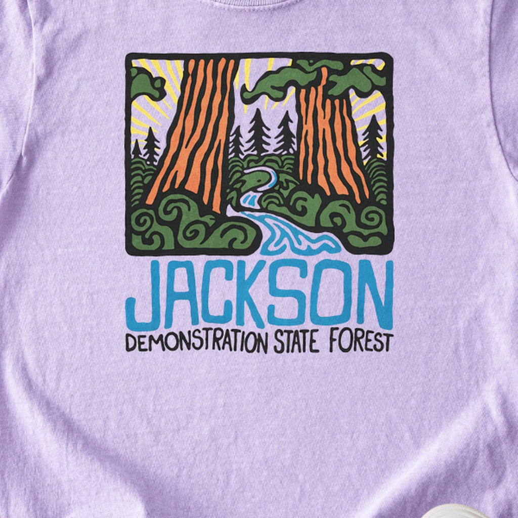 Jackson Demonstration State Forest Kids Cotton T-Shirt