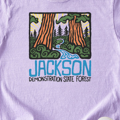 Jackson Demonstration State Forest Kids Cotton T-Shirt