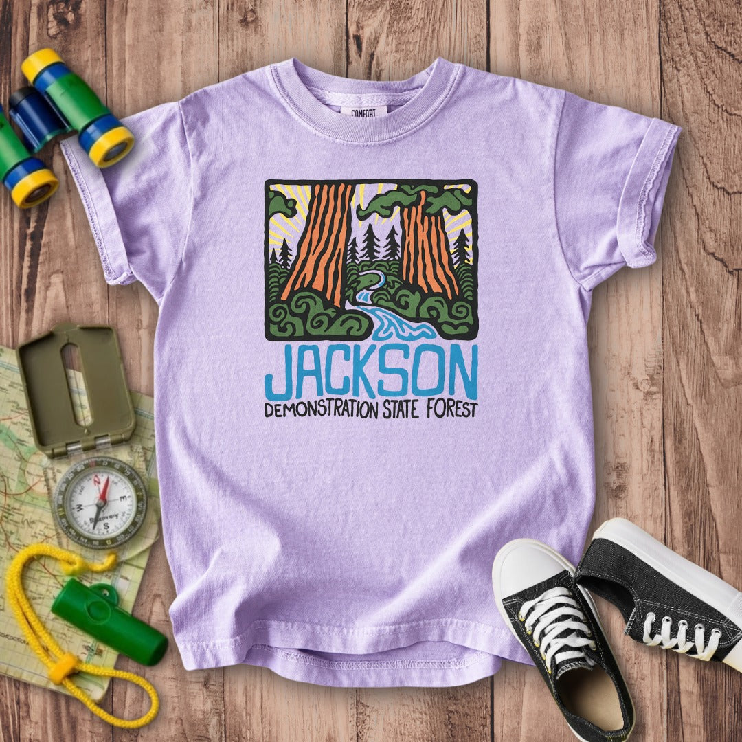 Jackson Demonstration State Forest Kids Cotton T-Shirt