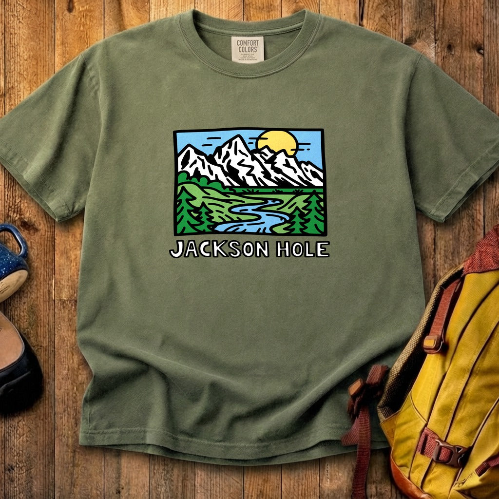 Jackson Hole Cotton T-Shirt