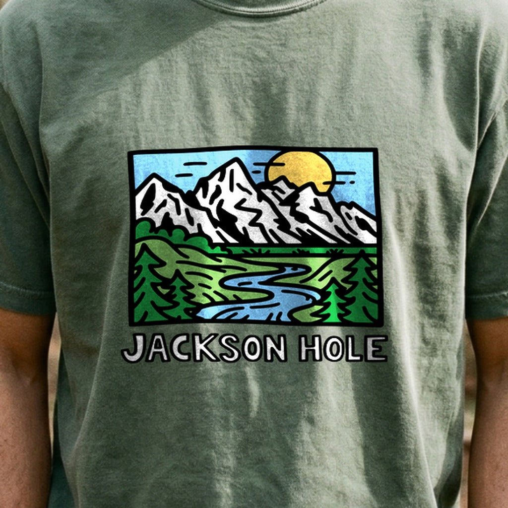 Jackson Hole Cotton T-Shirt