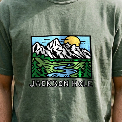 Jackson Hole Cotton T-Shirt