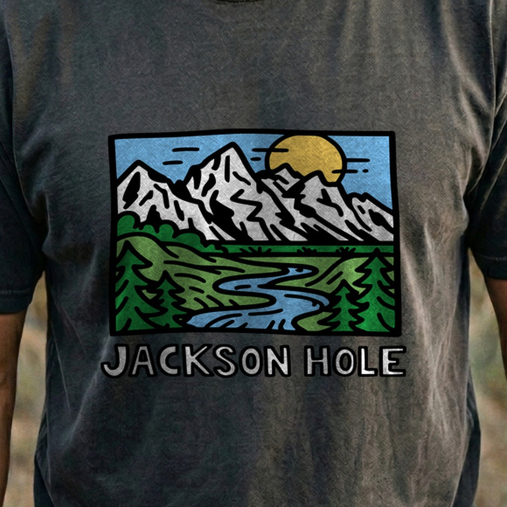 Jackson Hole Cotton T-Shirt