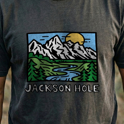 Jackson Hole Cotton T-Shirt