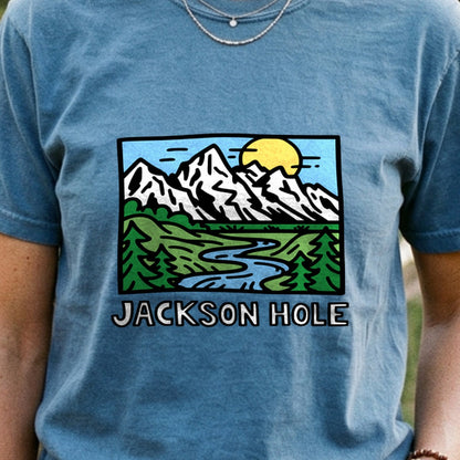 Jackson Hole Cotton T-Shirt