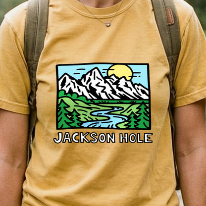 Jackson Hole Cotton T-Shirt