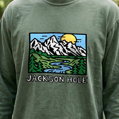 Jackson Hole Cotton Long Sleeve