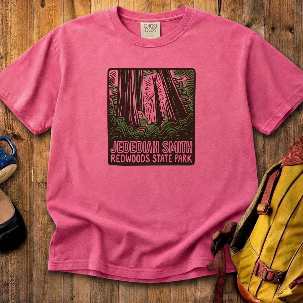 Jedediah Smith Redwoods State Park Cotton T-Shirt