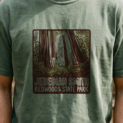 Jedediah Smith Redwoods State Park Cotton T-Shirt