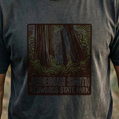 Jedediah Smith Redwoods State Park Cotton T-Shirt