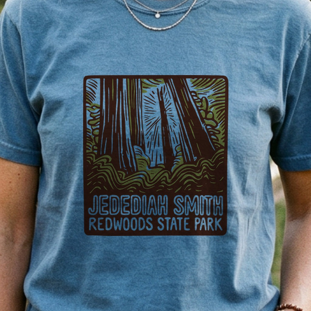 Jedediah Smith Redwoods State Park Cotton T-Shirt