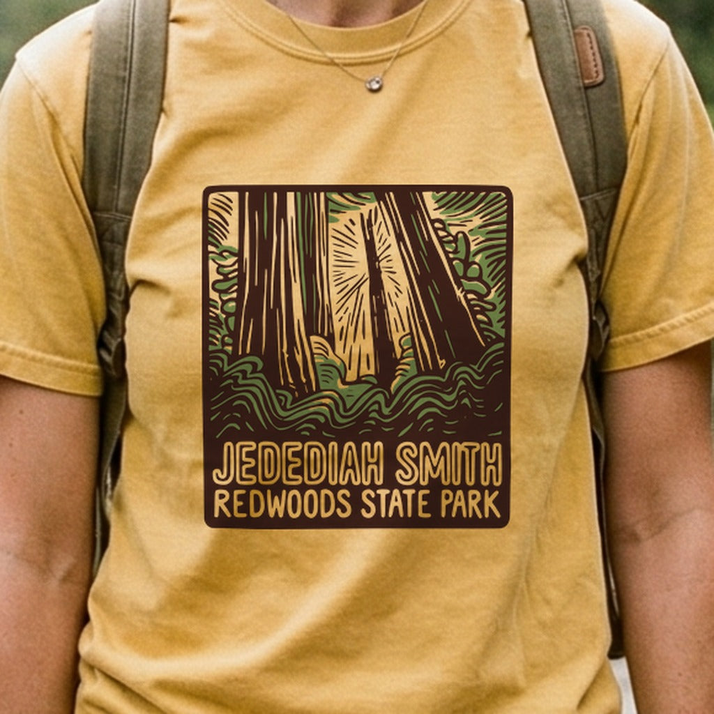 Jedediah Smith Redwoods State Park Cotton T-Shirt