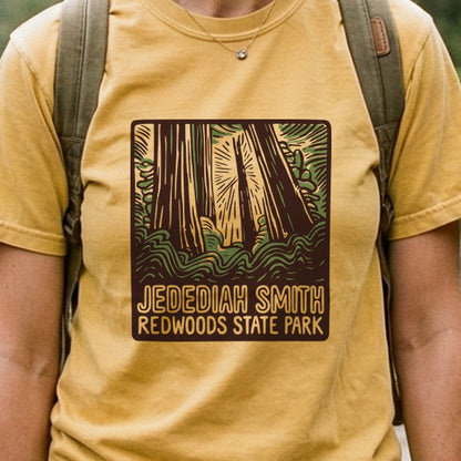 Jedediah Smith Redwoods State Park Cotton T-Shirt