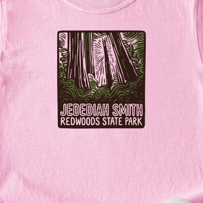 Jedediah Smith Redwoods State Park Kids Cotton T-Shirt