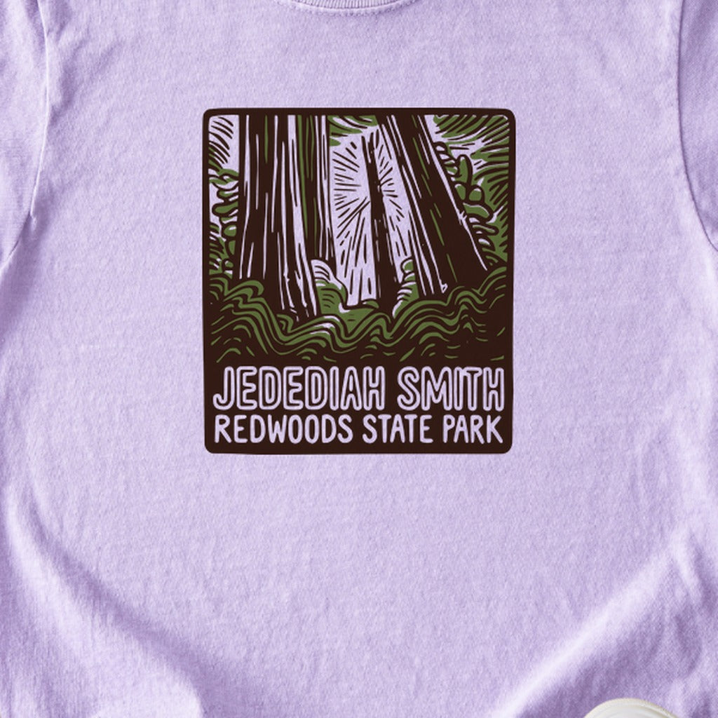Jedediah Smith Redwoods State Park Kids Cotton T-Shirt