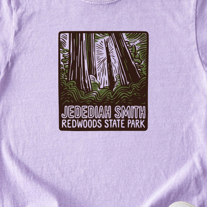 Jedediah Smith Redwoods State Park Kids Cotton T-Shirt