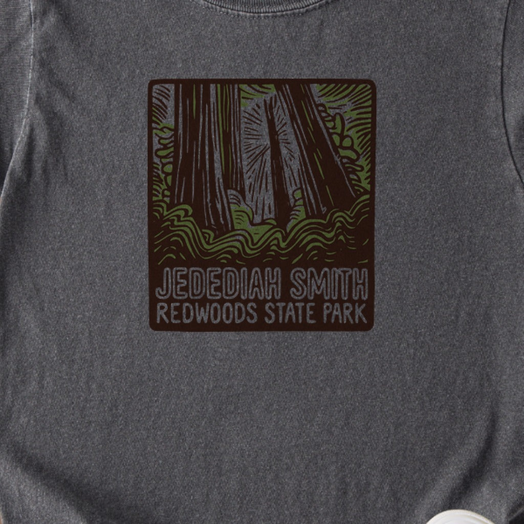 Jedediah Smith Redwoods State Park Kids Cotton T-Shirt