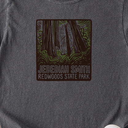 Jedediah Smith Redwoods State Park Kids Cotton T-Shirt