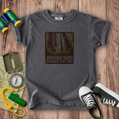 Jedediah Smith Redwoods State Park Kids Cotton T-Shirt