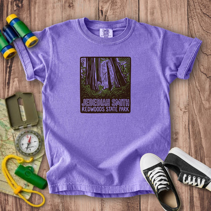 Jedediah Smith Redwoods State Park Kids Cotton T-Shirt