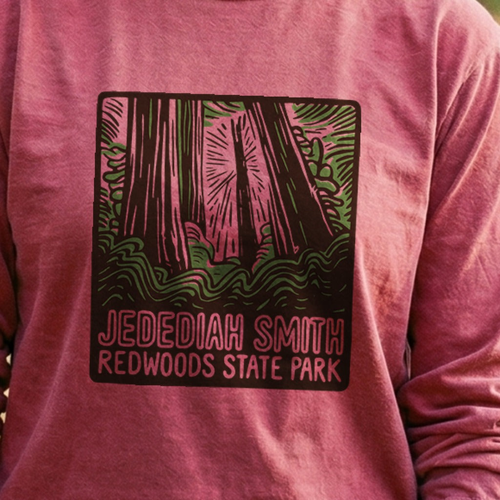 Jedediah Smith Redwoods State Park Cotton Long Sleeve
