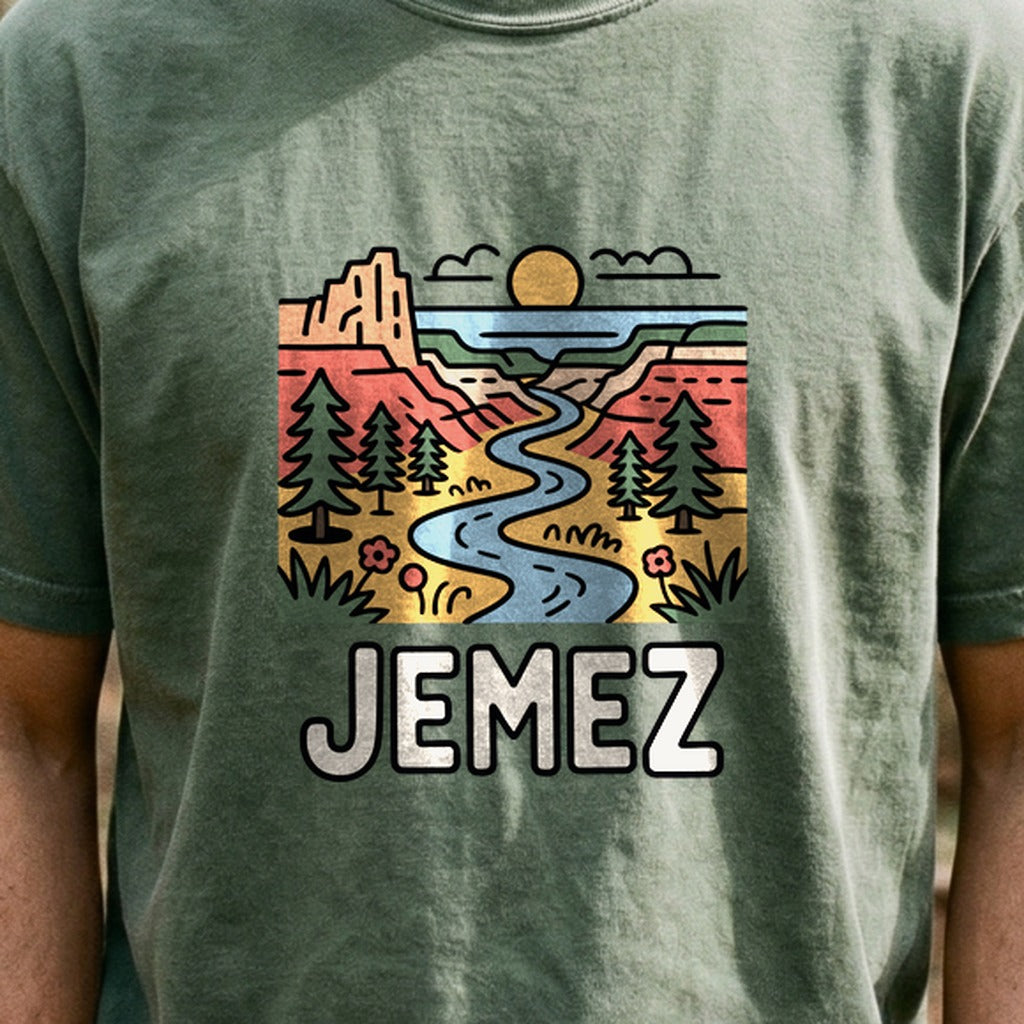 Jemez National Recreation Area Cotton T-Shirt