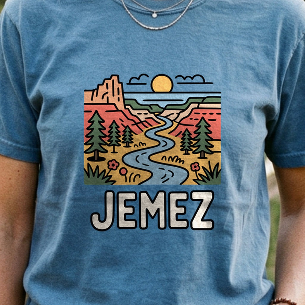 Jemez National Recreation Area Cotton T-Shirt