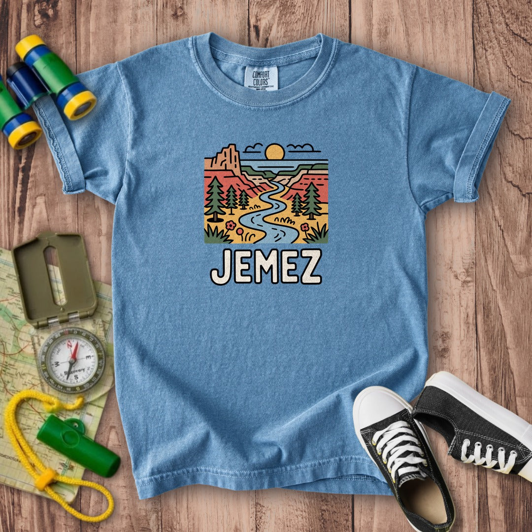 Jemez National Recreation Area Kids Cotton T-Shirt