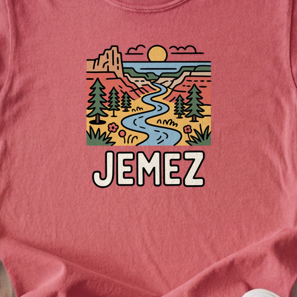 Jemez National Recreation Area Kids Cotton T-Shirt