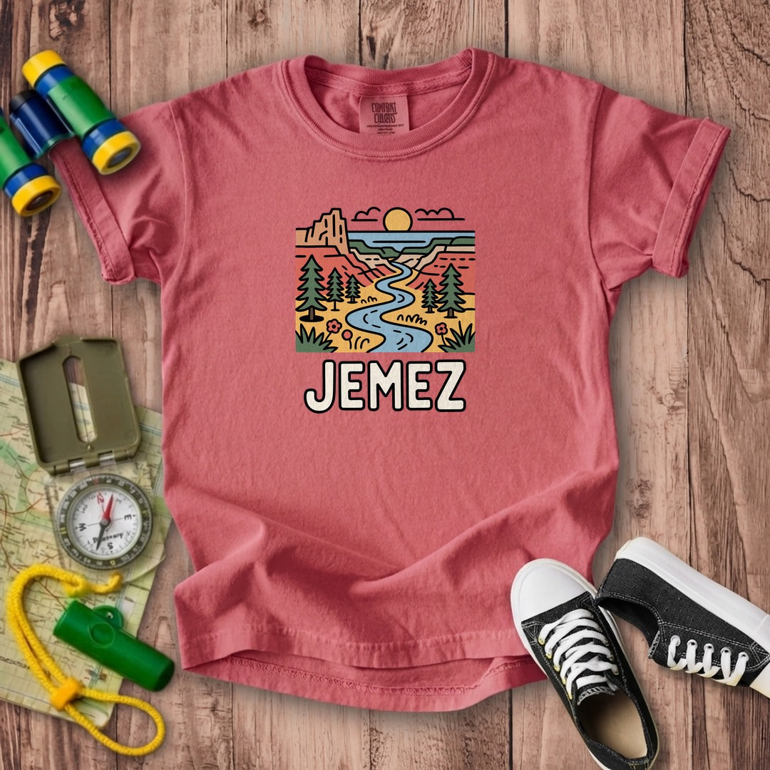 Jemez National Recreation Area Kids Cotton T-Shirt