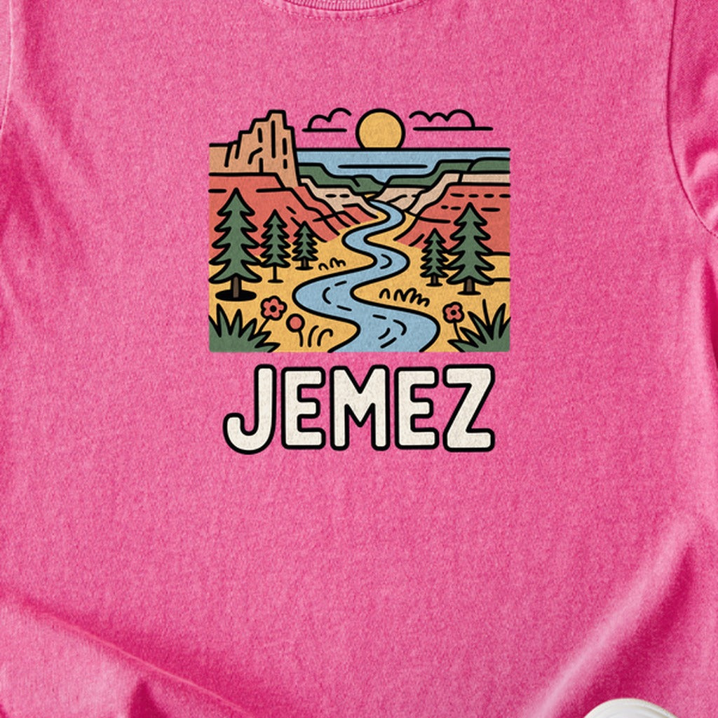 Jemez National Recreation Area Kids Cotton T-Shirt