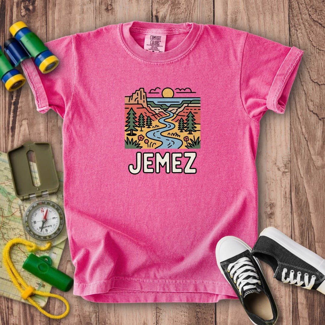 Jemez National Recreation Area Kids Cotton T-Shirt