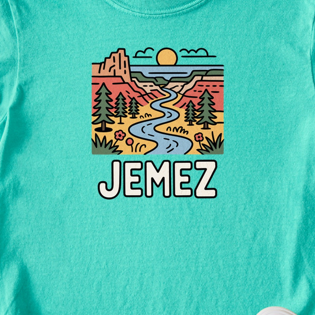 Jemez National Recreation Area Kids Cotton T-Shirt