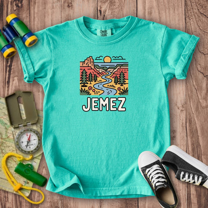 Jemez National Recreation Area Kids Cotton T-Shirt