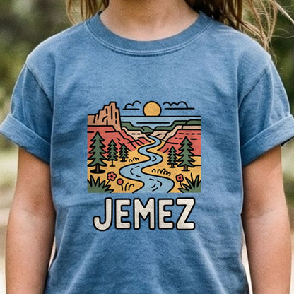 Jemez National Recreation Area Kids Cotton T-Shirt