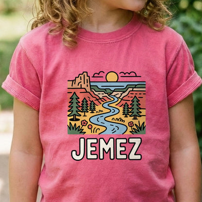 Jemez National Recreation Area Kids Cotton T-Shirt