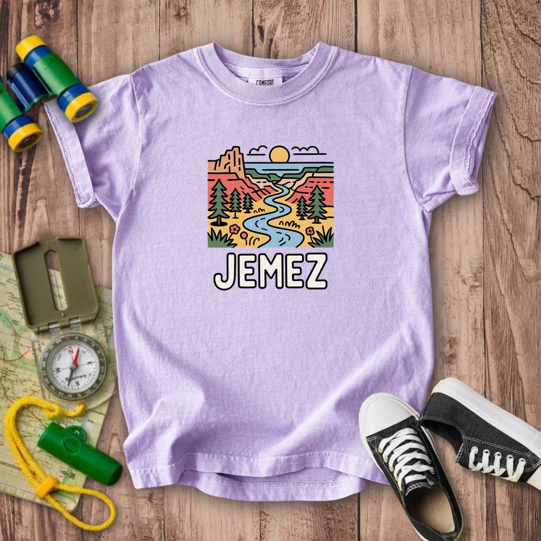 Jemez National Recreation Area Kids Cotton T-Shirt