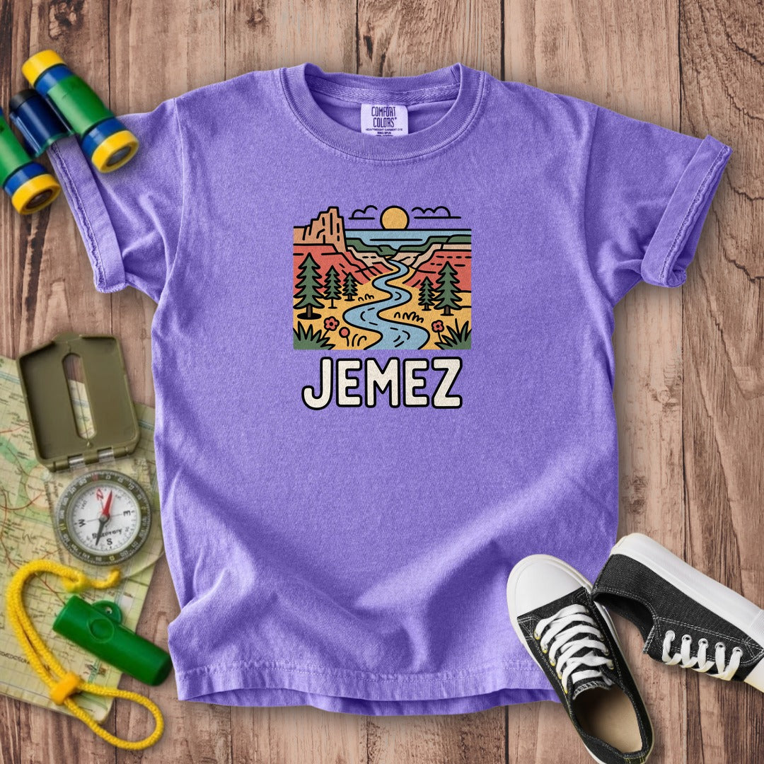 Jemez National Recreation Area Kids Cotton T-Shirt