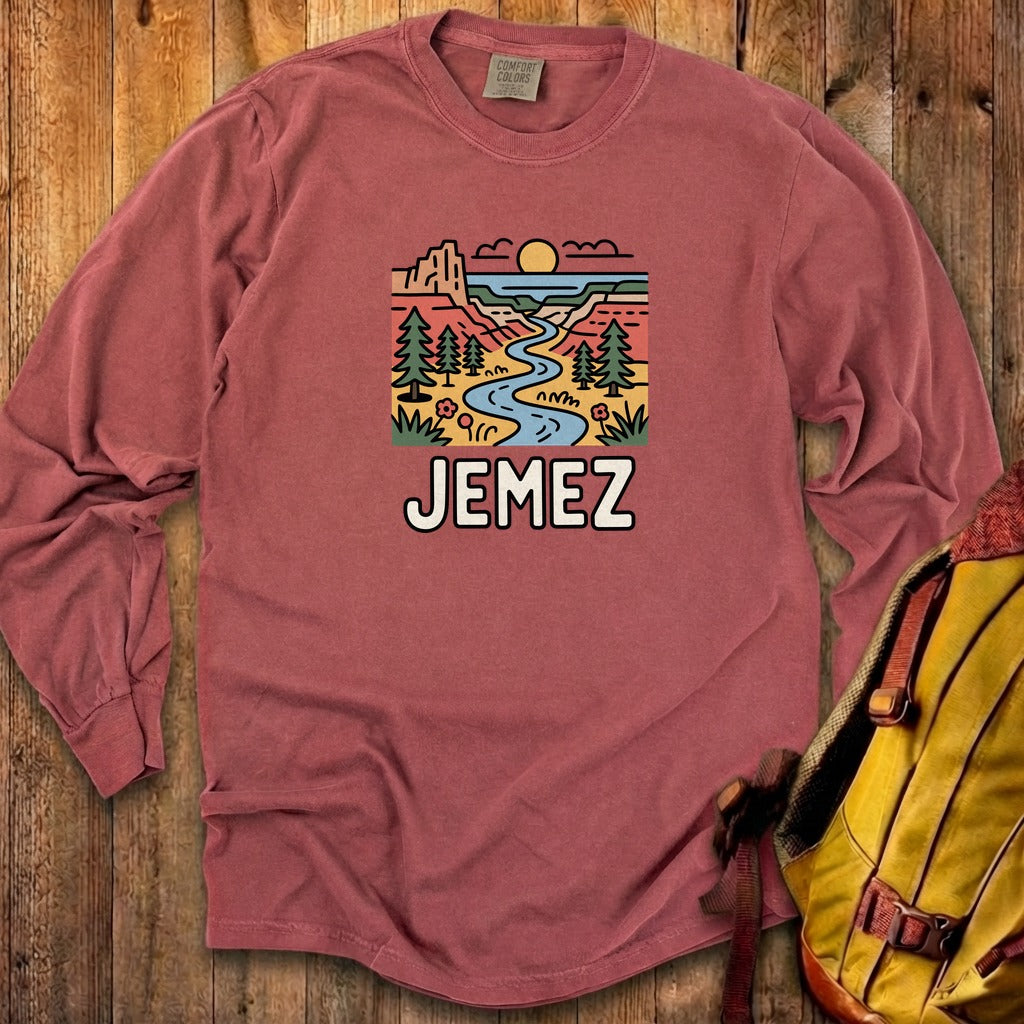 Jemez National Recreation Area Cotton Long Sleeve