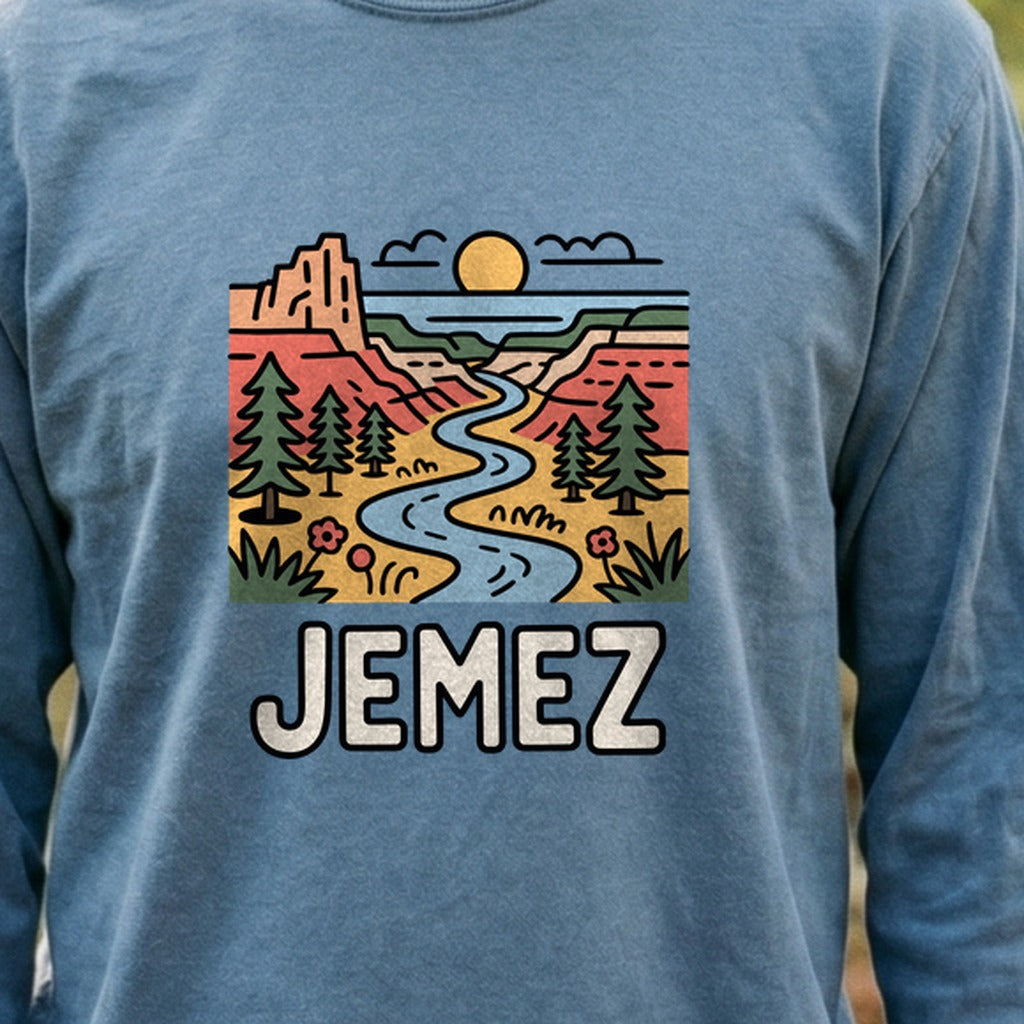 Jemez National Recreation Area Cotton Long Sleeve