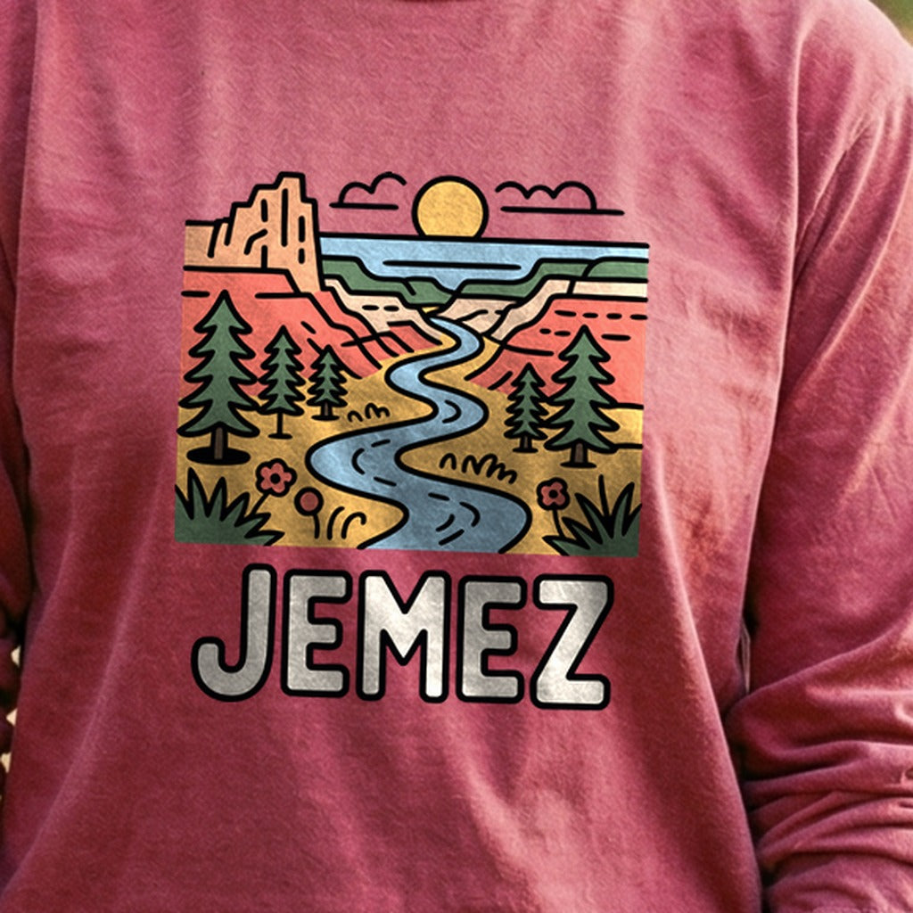 Jemez National Recreation Area Cotton Long Sleeve