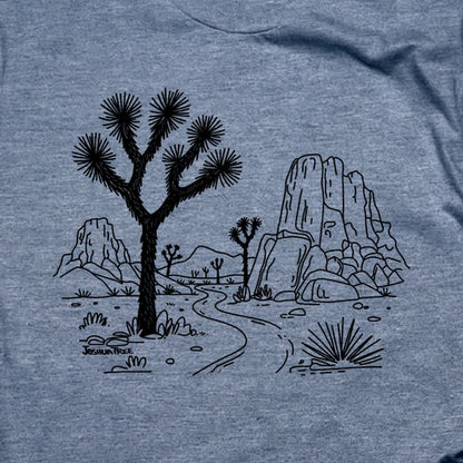 Joshua Tree Line Drawing T-Shirt