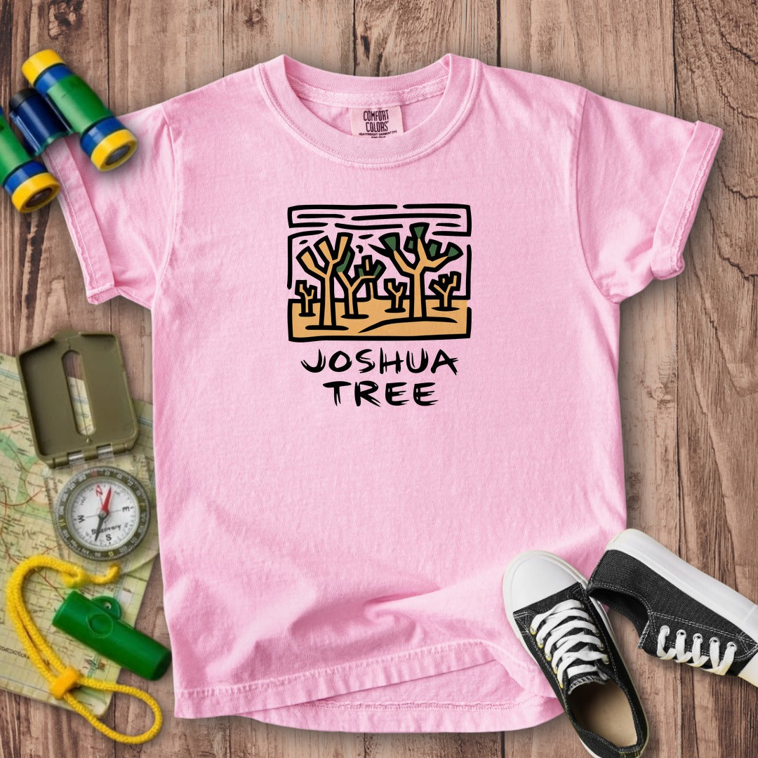 Joshua Tree National Park Kids Cotton T-Shirt