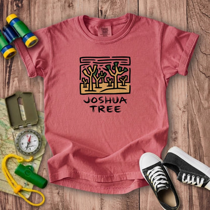 Joshua Tree National Park Kids Cotton T-Shirt