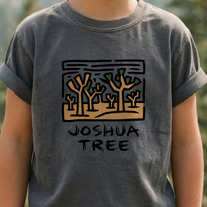 Joshua Tree National Park Kids Cotton T-Shirt